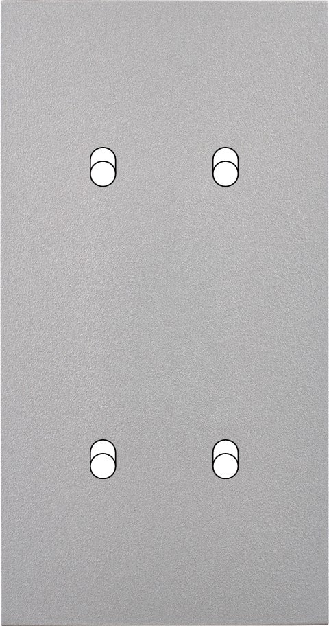 MODELEC - Façade Désir Alu Mat Double Verticale B1 B2