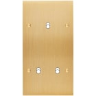 MODELEC - Façade Confidence Laiton Brosse Double Verticale B1 B2 à Vis