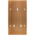 MODELEC - Façade Confidence Laiton Vieux Bronze Double Verticale B1 B2 à Vis