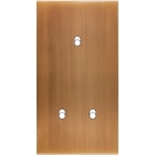 MODELEC - Façade Confidence Laiton Vieux Bronze Double Verticale 3 Basculeurs Eloignes
