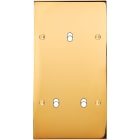 MODELEC - Façade Confidence Laiton Or Miroir Double Verticale B1 B2 à Vis