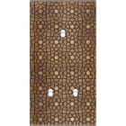 MODELEC - Façade Fascination Laiton Atlas Double Verticale 3 Basculeurs Eloignes