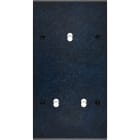 MODELEC - Façade Fascination Laiton Ombre Double Verticale B1 B2 à Vis