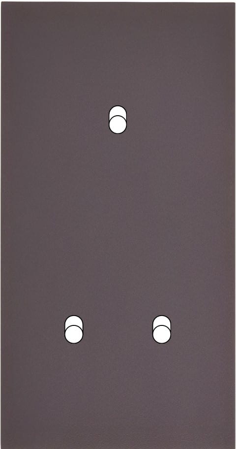 MODELEC - Façade Désir Anthracite Mat Double Verticale B1 B2