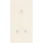 MODELEC - Façade Désir Ivoire Mat Double Verticale B1 B2