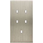 MODELEC - Façade Confidence Laiton Acier Double Verticale 5 Basculeurs