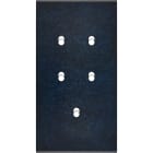 MODELEC - Façade Fascination Laiton Ombre Double Verticale 5 Basculeurs