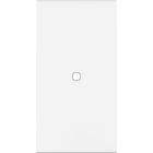 MODELEC - Façade Confidence Laiton Blanc Double Verticale 1 Push