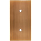 MODELEC - Façade Confidence Laiton Vieux Bronze Double Verticale 2 Push