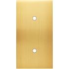 MODELEC - Façade Confidence Laiton Satine Double Verticale 2 Push
