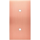 MODELEC - Façade Confidence Laiton Cuivre Satine Double Verticale 2 Push