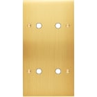 MODELEC - Façade Confidence Laiton Satine Double Verticale P2 P2 à Vis