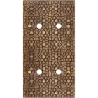 MODELEC - Façade Fascination Laiton Atlas Double Verticale P2 P2 à Vis