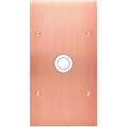 MODELEC - Façade Confidence Laiton Cuivre Satine Double Verticale Gp1 à Vis