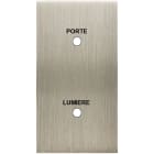 MODELEC - Façade Confidence Laiton Acier Double Verticale Guichet Lumineux L/P