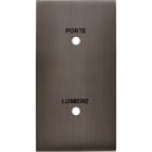 MODELEC - Façade Confidence Laiton Canon De Fusil Double Verticale Guichet Lumineux L/P