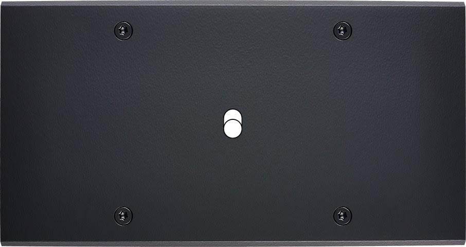 MODELEC - Façade Confidence Laiton Noir Mat Double Horizontale B1 à Vis