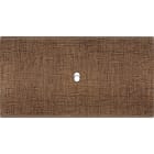 MODELEC - Façade Fascination Laiton Coslan Double Horizontale B1