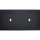 MODELEC - Façade Confidence Laiton Noir Mat Double Horizontale B1 B1 à Vis