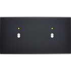 MODELEC - Façade Confidence Laiton Noir Mat Double Horizontale B1+Led B1+Led Magnetique