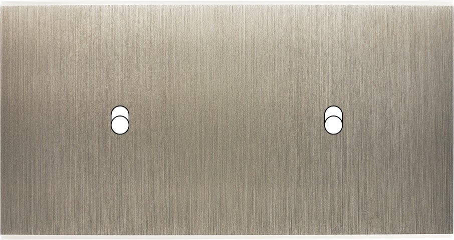 MODELEC - Façade Confidence Laiton Acier Double Horizontale B2