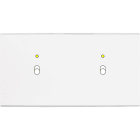 MODELEC - Façade Confidence Laiton Blanc Double Horizontale B1+Led B1+Led Magnetique