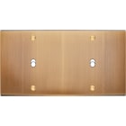 MODELEC - Façade Confidence Laiton Vieux Bronze Double Horizontale B1 B1 à Vis