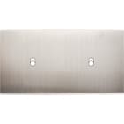 MODELEC - Façade Confidence Laiton Nickel Satine Double Horizontale B2