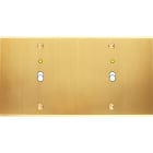 MODELEC - Façade Confidence Laiton Satine Double Horizontale B1+Led B1+Led à Vis