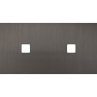MODELEC - Façade Empreintes PLAN Canon de Fusil Double Horizontale 1 bouton 1 bouton, mag