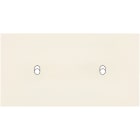 MODELEC - Façade Désir Ivoire Mat Double Horizontale B1 B1