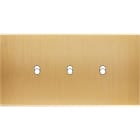 MODELEC - Façade Confidence Laiton Brosse Double Horizontale 3 Basculeurs