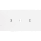 MODELEC - Façade Confidence Laiton Blanc Double Horizontale 3 Basculeurs