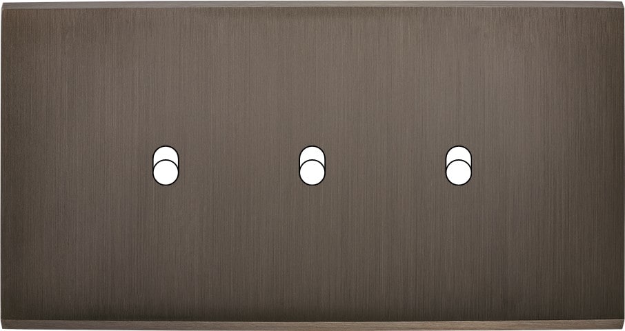 MODELEC - Façade Confidence Laiton Canon De Fusil Double Horizontale 3 Basculeurs
