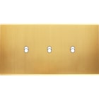 MODELEC - Façade Confidence Laiton Satine Double Horizontale 3 Basculeurs