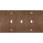 MODELEC - Façade Fascination Laiton Coslan Double Horizontale B3 à Vis