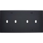 MODELEC - Façade Confidence Laiton Noir Mat Double Horizontale B2 B2 à Vis