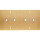 MODELEC - Façade Confidence Laiton Brosse Double Horizontale B2 B2 à Vis