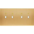 MODELEC - Façade Confidence Laiton Brosse Double Horizontale B2+Led B2+Led Magnetique