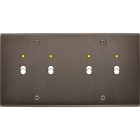 MODELEC - Façade Confidence Laiton Canon De Fusil Double Horizontale B2+Led B2+Led à Vis