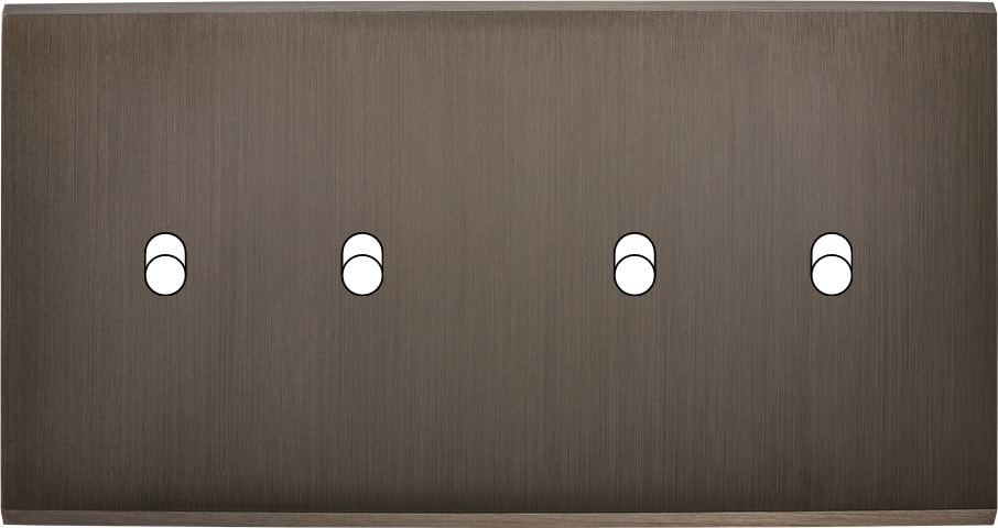 MODELEC - Façade Confidence Laiton Canon De Fusil Double Horizontale 4 Basculeurs