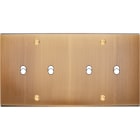 MODELEC - Façade Confidence Laiton Vieux Bronze Double Horizontale B2 B2 à Vis