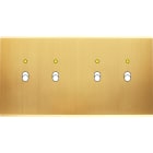 MODELEC - Façade Confidence Laiton Satine Double Horizontale B2+Led B2+Led Magnetique