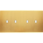 MODELEC - Façade Confidence Laiton Satine Double Horizontale 4 Basculeurs