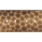 MODELEC - Façade Fascination Laiton Onde Double Horizontale B2 B2 à Vis