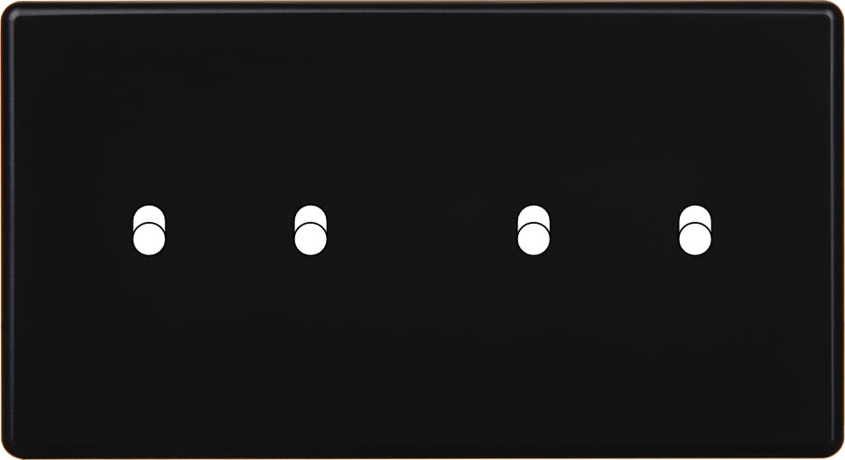 MODELEC - Façade Hitera Noir Soft Double Horizontale B2 B2