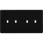 MODELEC - Façade Hitera Noir Soft Double Horizontale B2 B2