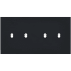 MODELEC - Façade Désir Noir Mat Double Horizontale B2 B2