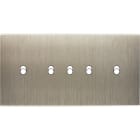 MODELEC - Façade Confidence Laiton Acier Double Horizontale 5 Basculeurs