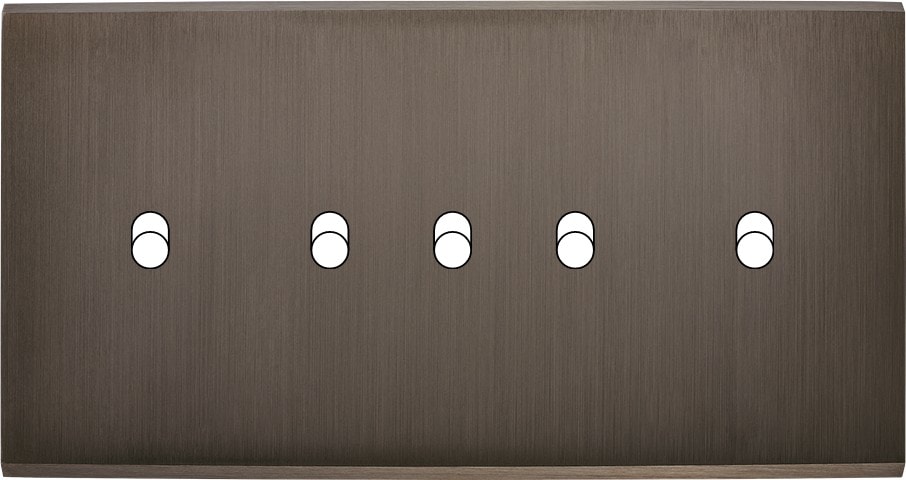 MODELEC - Façade Confidence Laiton Canon De Fusil Double Horizontale 5 Basculeurs